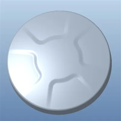 Antena de posicionamento inteligente de rádio interna